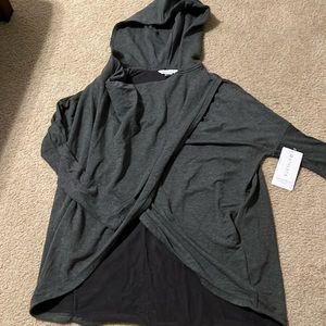 Athleta Purana Wrap Sweatshirt
